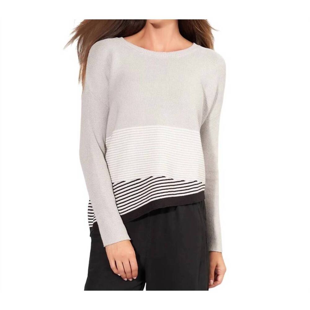 NEW STELLA CARAKASI screen saver sweater in gray